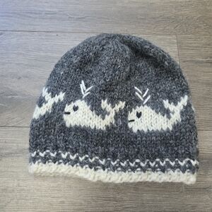 Handmade Childs Wool Stocking Cap Warm Cute